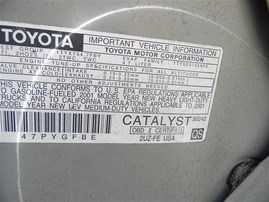 2001 Toyota Tundra SR5 Silver Extended Cab 4.7L AT 2WD #Z24770